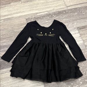 Old Navy Black Cat Dress